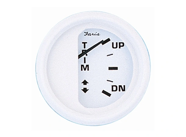 FARIA Trimindikator for Johnson/Evinrude Ø2" - Hvit